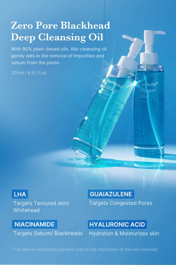 Medicube Zero Pore Blackhead Deep Cleansing Oil