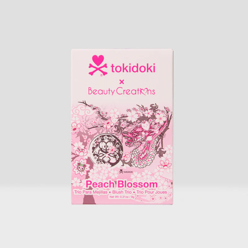 Beauty Creations x Tokidoki Peach Blossom Blush Trio