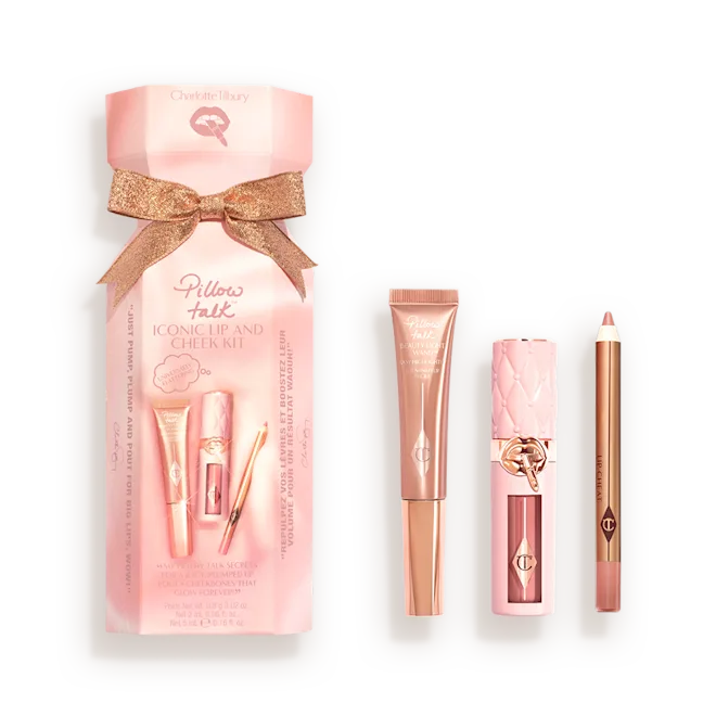 Charlotte Tilbury Pillow Talk Iconic Lip And Cheeck Kit