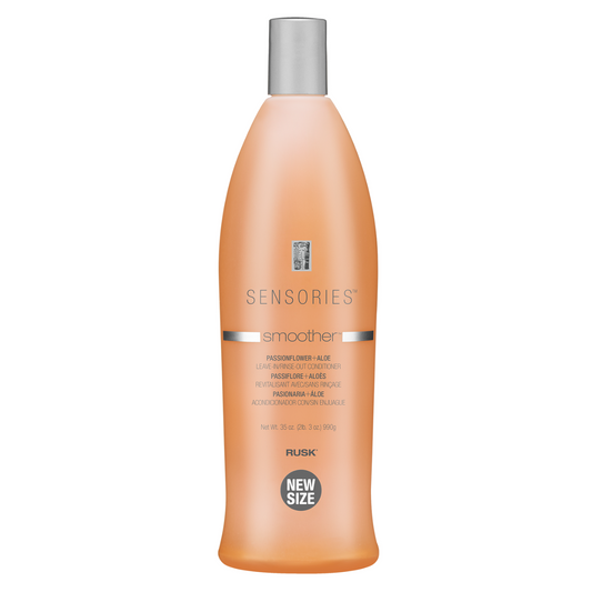 Rusk Smoother acondicionador con/sin enjuague anti frizz