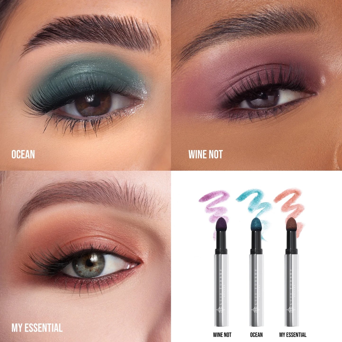 Beauty Creations x Luis Torres Vol. 2 My Essentials Sombras en polvo