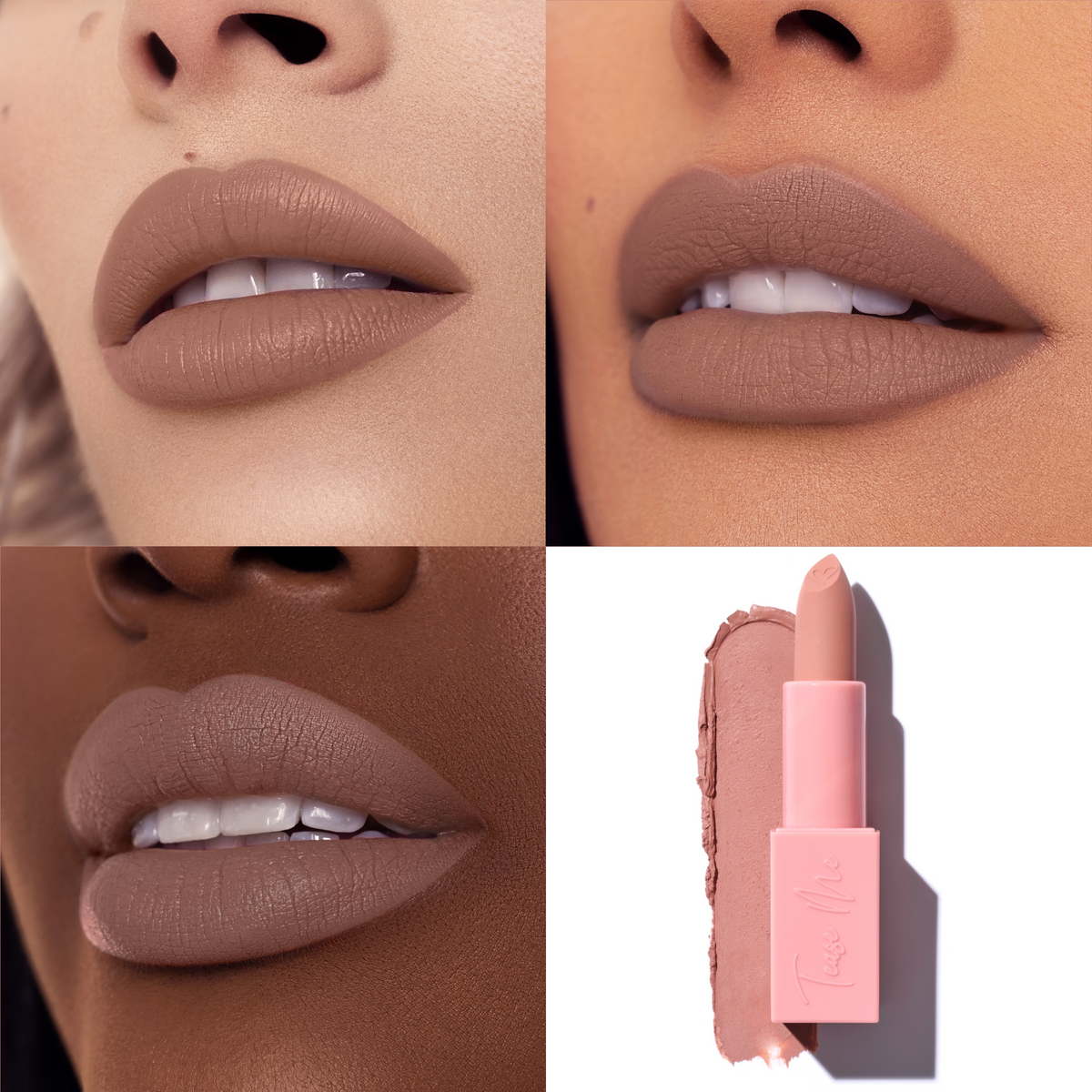 Beauty Creations Tease Me Lipsticks Nude