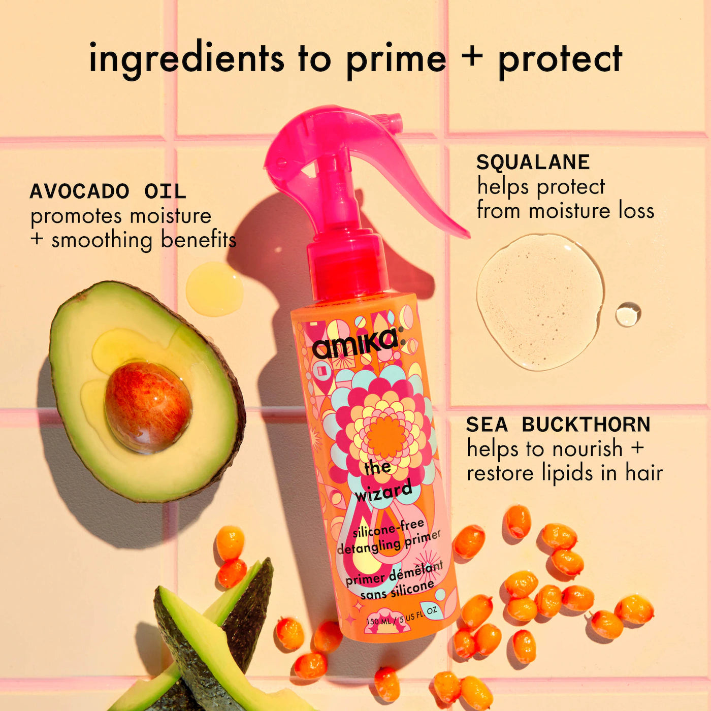 Amika The Wizard Detangling Primer