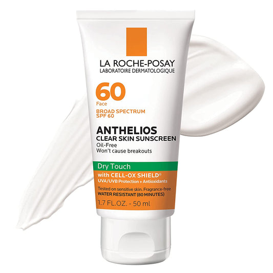 La Roche Posay Anthelios Clear Skin Sunscreen SPF 60  1.7 Oz