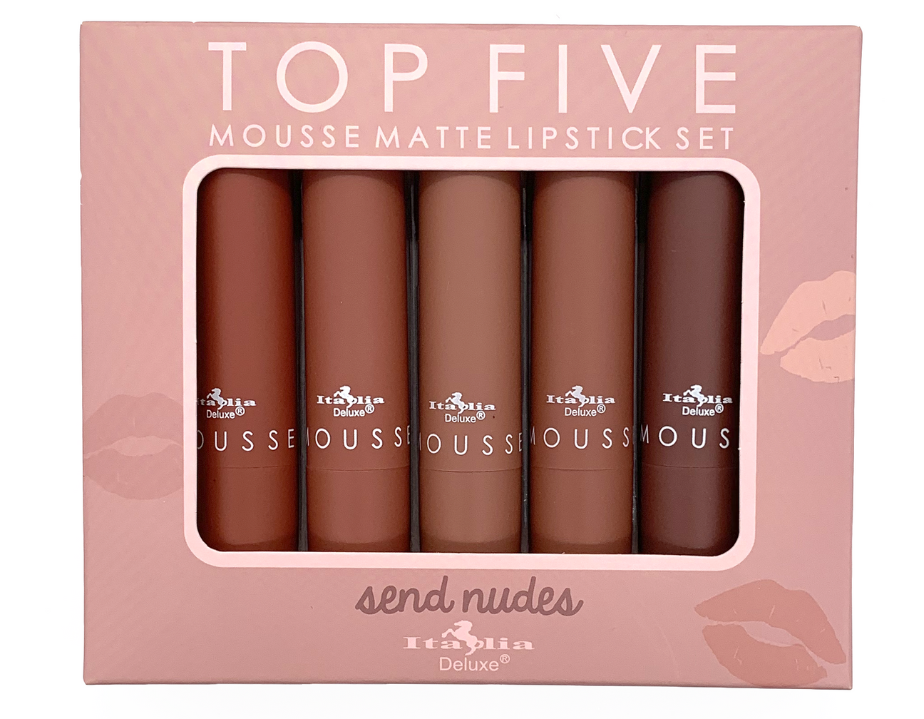 Italia Top Five Mouse Matte Lipstick Send Nudes