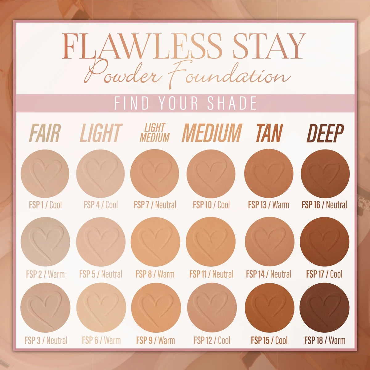 Beauty Creations Flawless Stay Base en Polvo